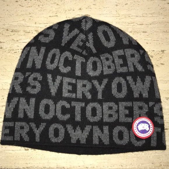canada goose black beanie canada goose black beanie